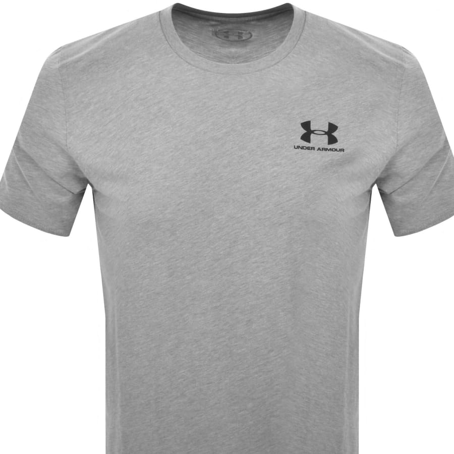 Image number 2 for Under Armour Sport Style T Shirt Grey