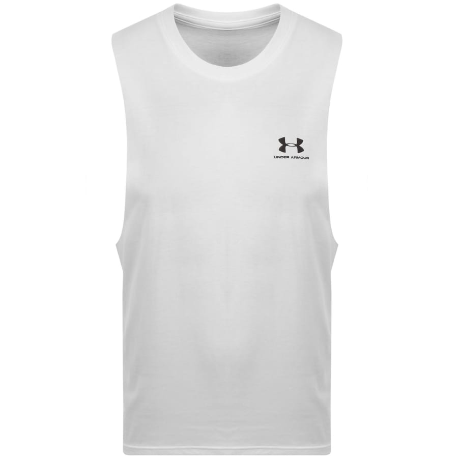 Image number 1 for Under Armour Logo Vest White