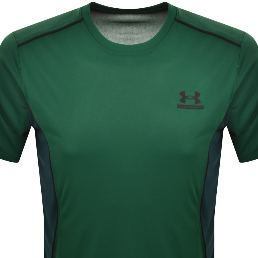 Image number 2 for Under Armour Tech Textured T Shirt Green