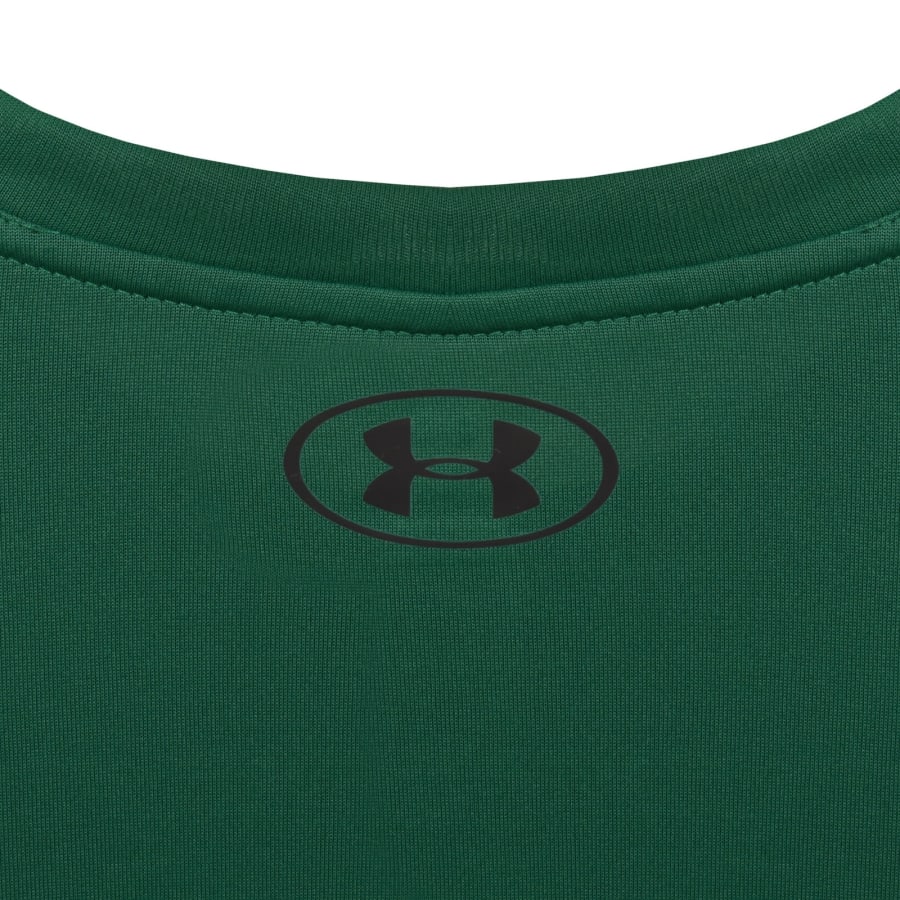 Image number 4 for Under Armour Tech Textured T Shirt Green
