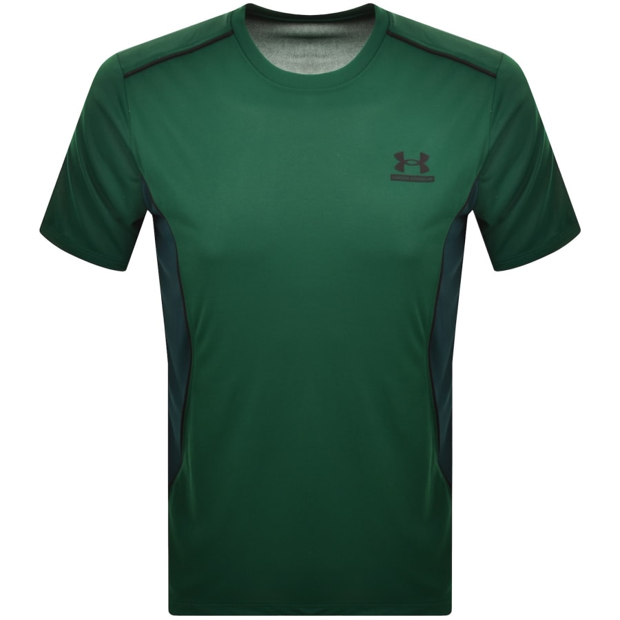 Image number 1 for Under Armour Tech Textured T Shirt Green