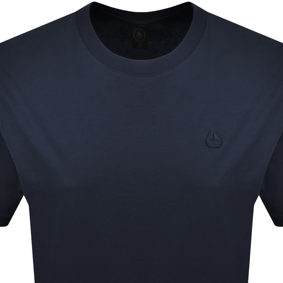 Image number 2 for Moose Knuckles Yul Classic T Shirt Navy