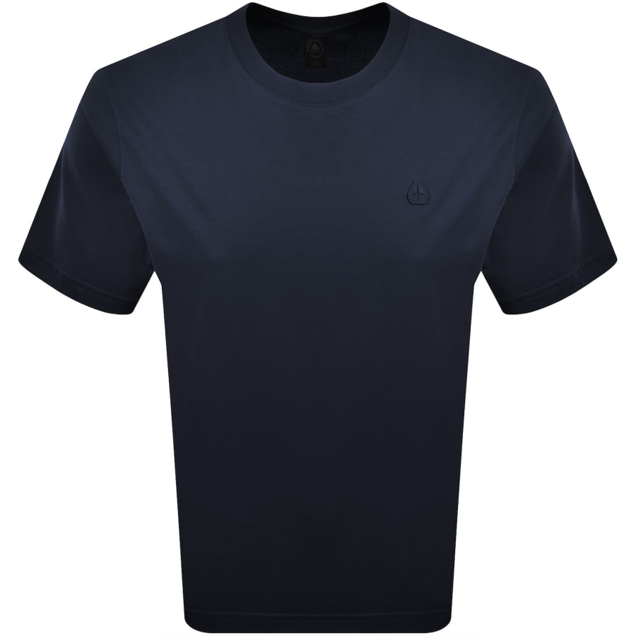 Image number 1 for Moose Knuckles Yul Classic T Shirt Navy