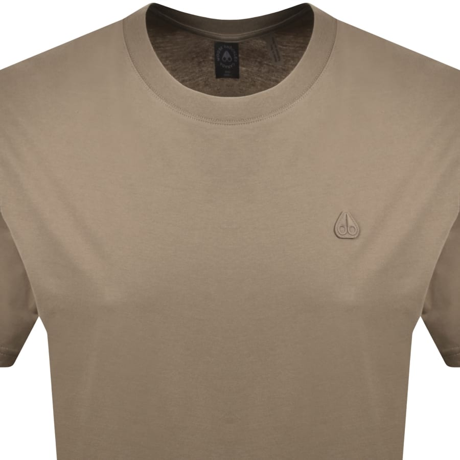 Image number 2 for Moose Knuckles Yul Classic T Shirt Brown