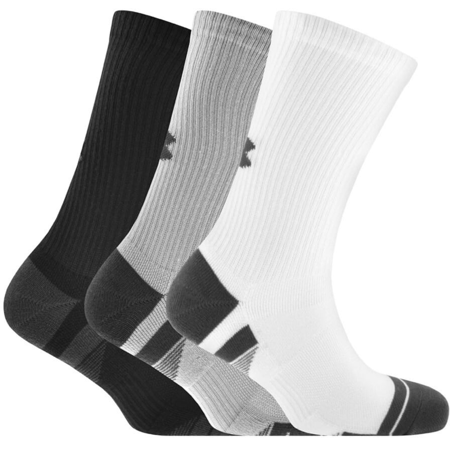 Image number 1 for Under Armour 3 Pack Tech Crew Socks