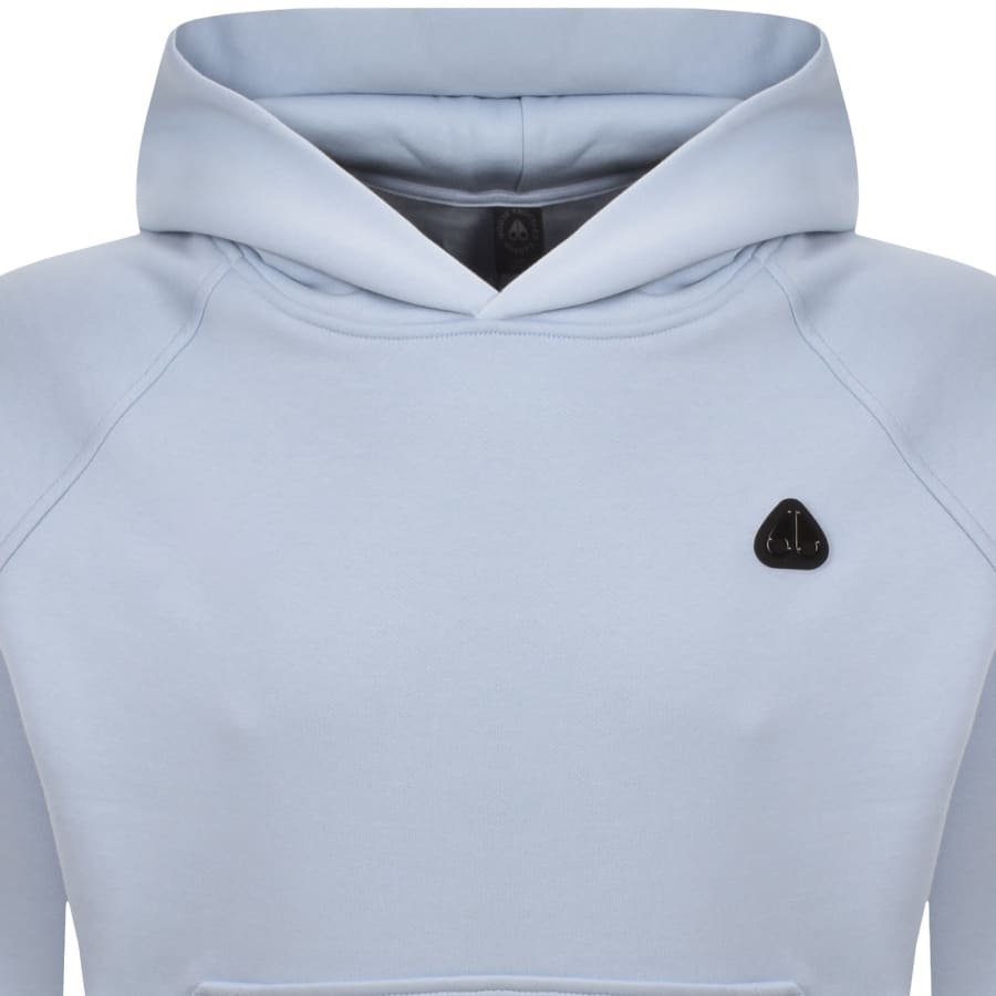 Image number 2 for Moose Knuckles Yul Hoodie Blue