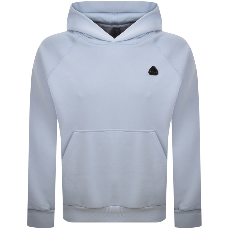 Image number 1 for Moose Knuckles Yul Hoodie Blue