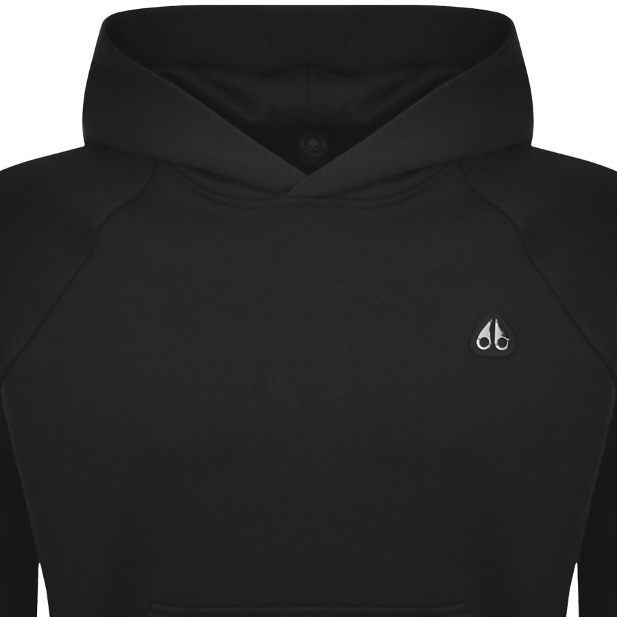 Image number 2 for Moose Knuckles Yul Hoodie Black