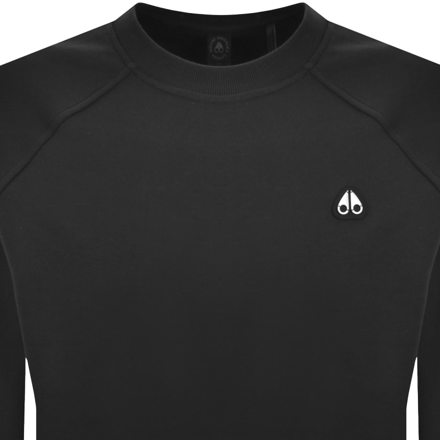 Image number 2 for Moose Knuckles Yul Sweatshirt Black