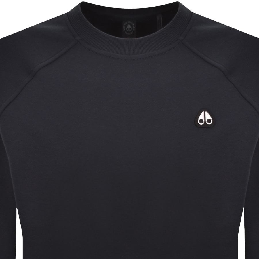 Image number 2 for Moose Knuckles Yul Sweatshirt Navy