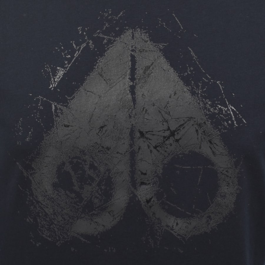 Image number 3 for Moose Knuckles Icebreak Logo T Shirt Navy