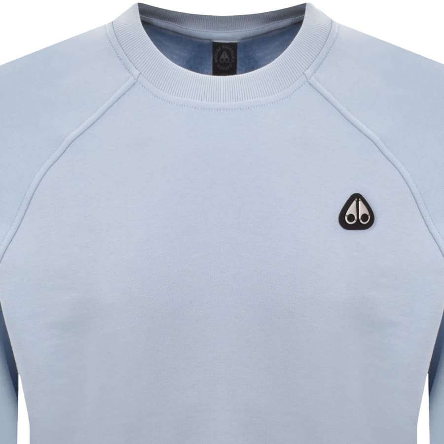 Image number 2 for Moose Knuckles Yul Sweatshirt Blue
