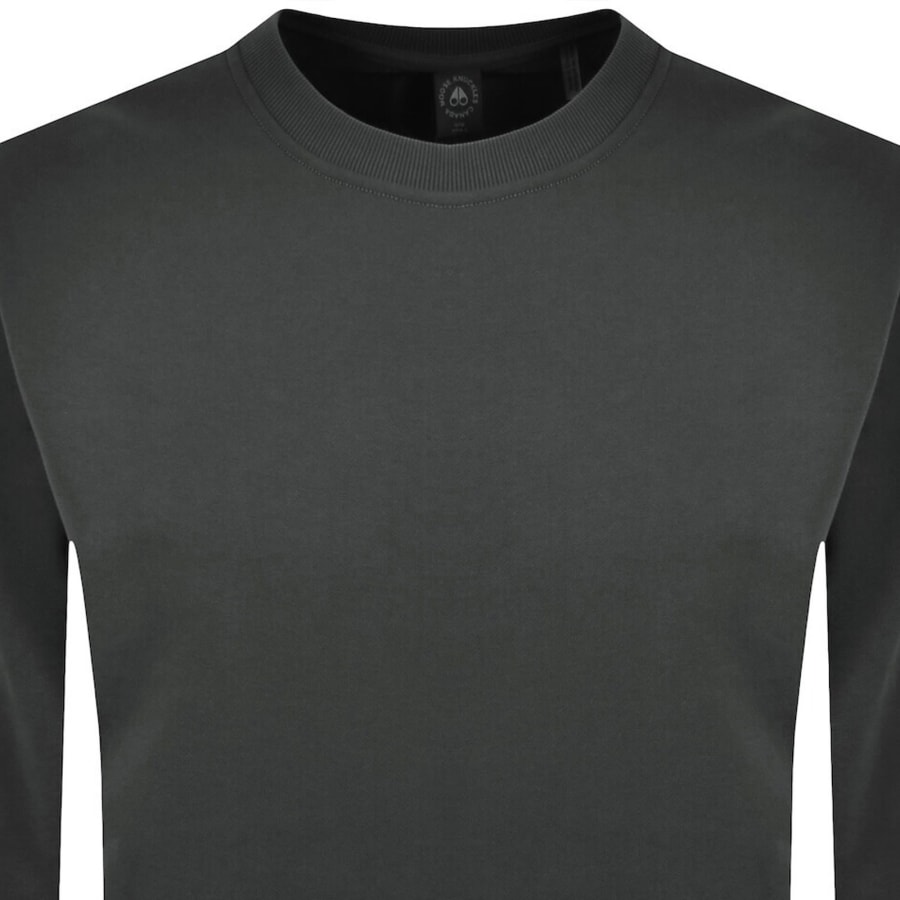 Image number 3 for Moose Knuckles Hartsfield Sweatshirt Grey
