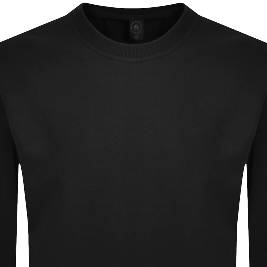 Image number 3 for Moose Knuckles Hartsfield Sweatshirt Black