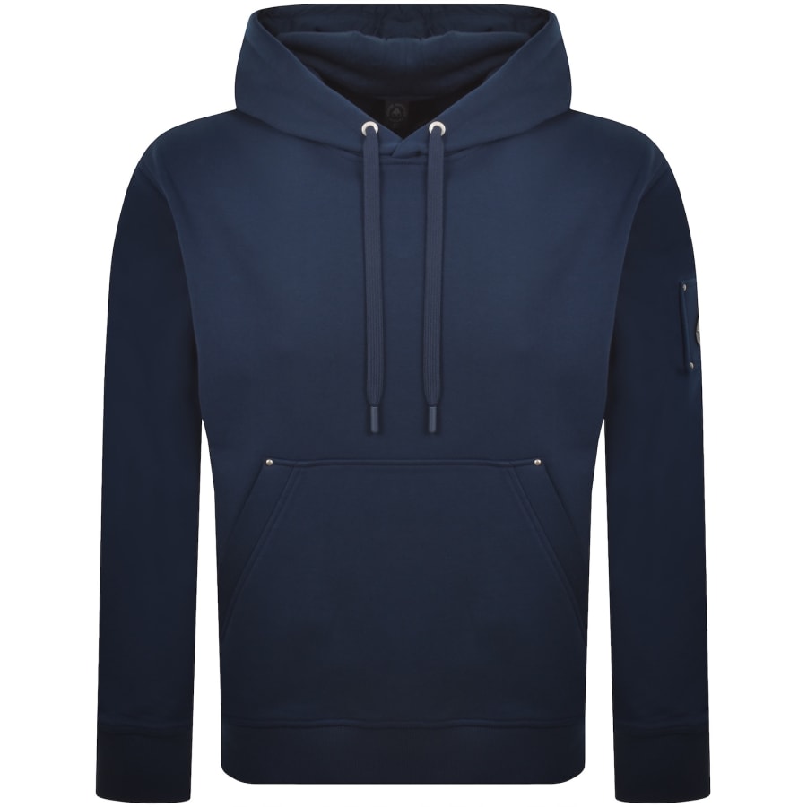 Image number 2 for Moose Knuckles Hartsfield Hoodie Blue