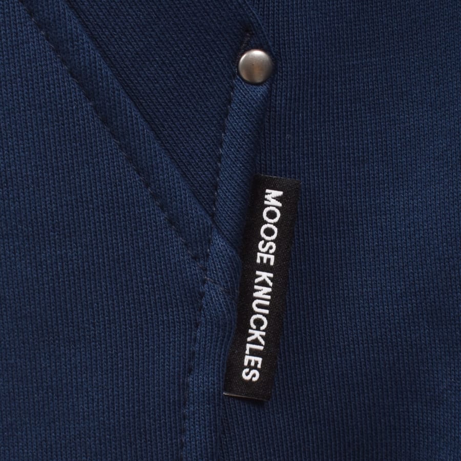 Image number 3 for Moose Knuckles Hartsfield Hoodie Blue