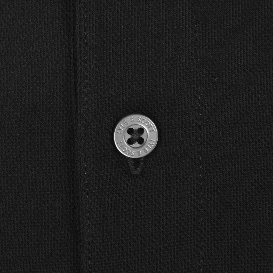 Image number 4 for Lyle And Scott Tipped Track Polo T Shirt Black
