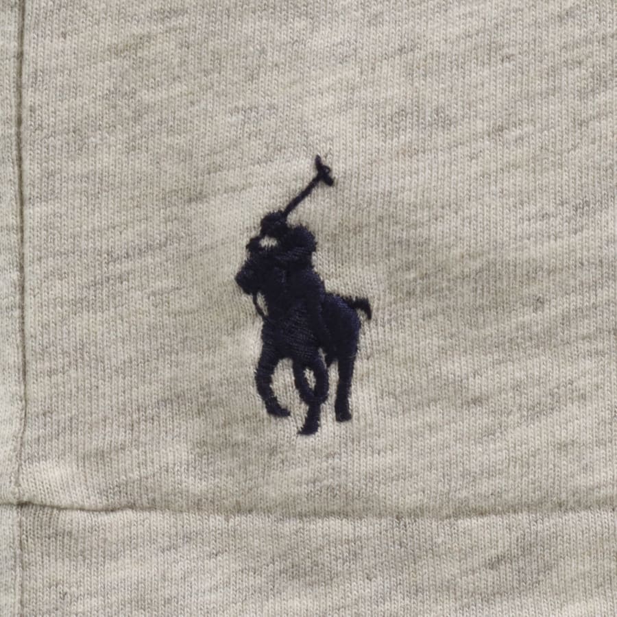 Image number 4 for Ralph Lauren Logo Crew Neck T Shirt Grey