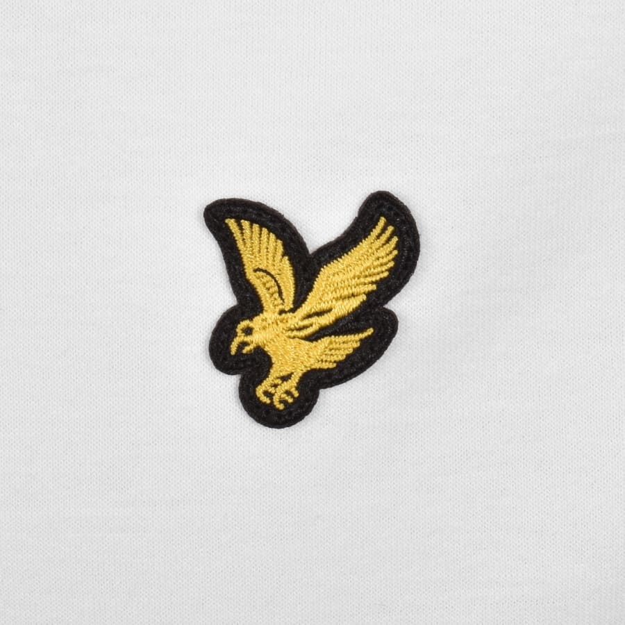 Image number 3 for Lyle And Scott Tipped Track T Shirt White