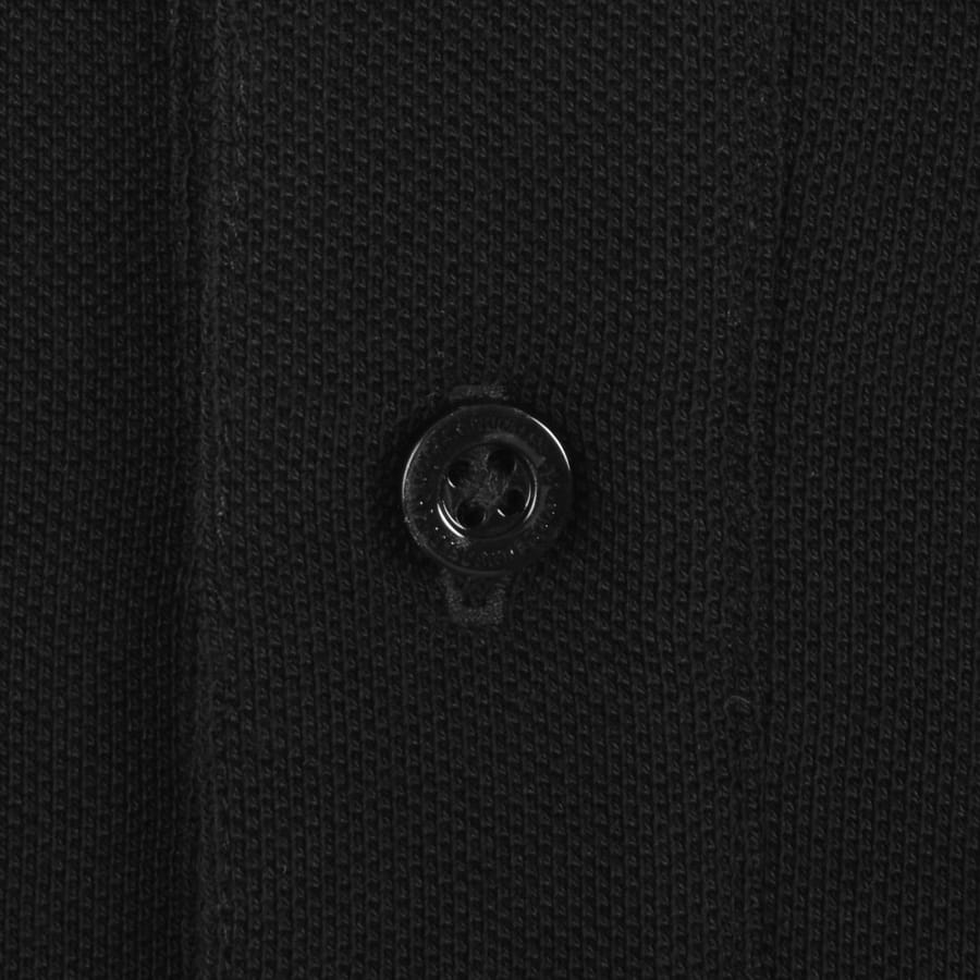 Image number 4 for Moose Knuckles Everett Gold Polo T Shirt Black