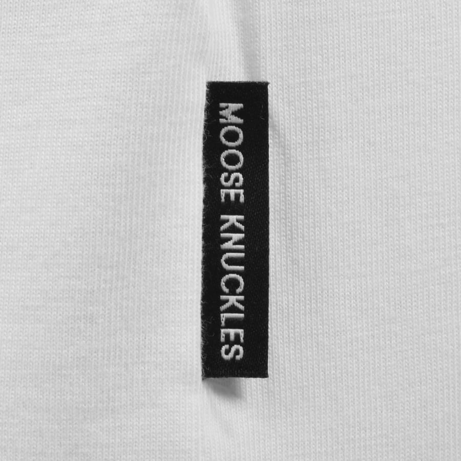 Image number 4 for Moose Knuckles Dalon T Shirt White