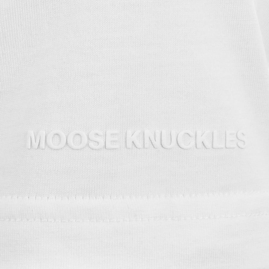 Image number 5 for Moose Knuckles Dalon T Shirt White