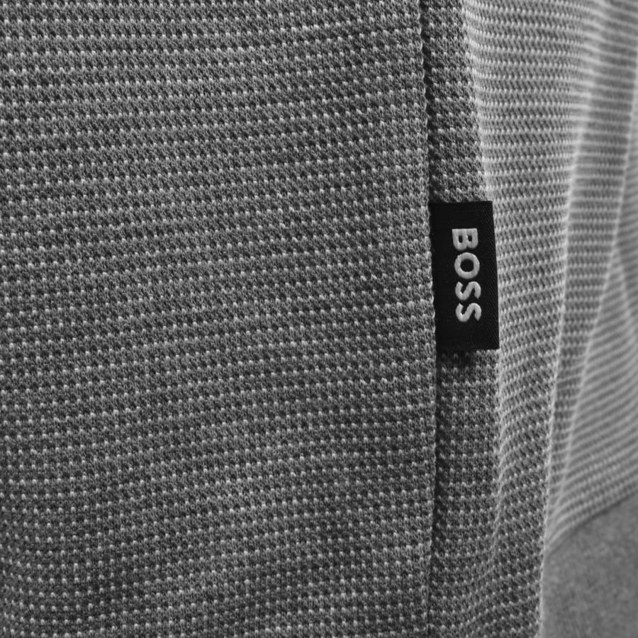 Image number 3 for BOSS H Sidney 80 Quarter Zip Sweatshirt Grey