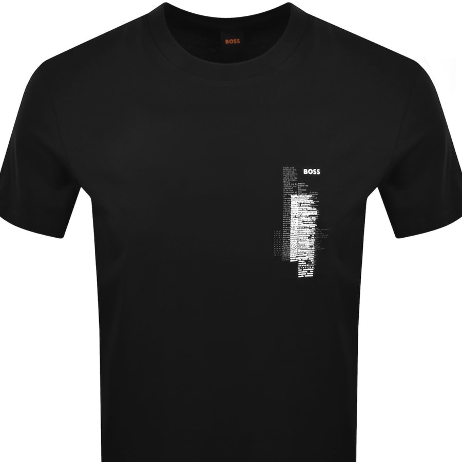 Image number 2 for BOSS TE Footprint T Shirt Black