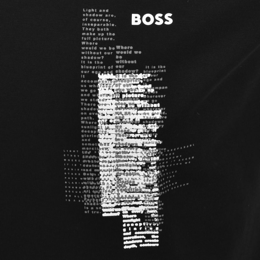 Image number 3 for BOSS TE Footprint T Shirt Black