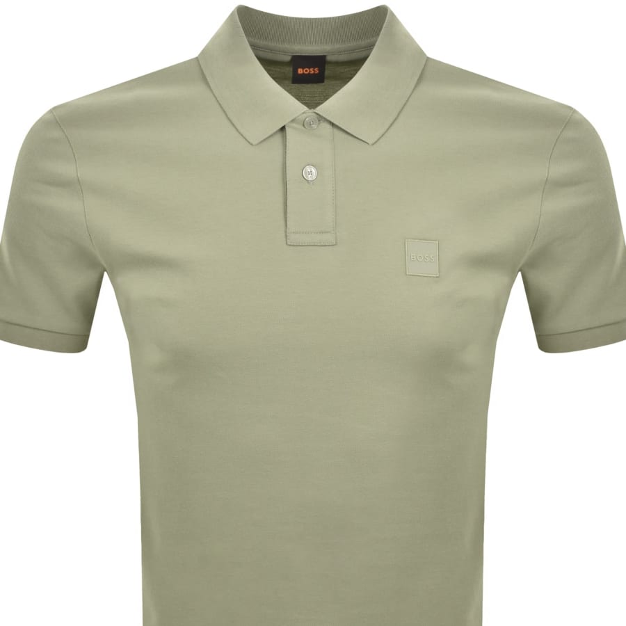 Image number 2 for BOSS Passenger Polo T Shirt Green