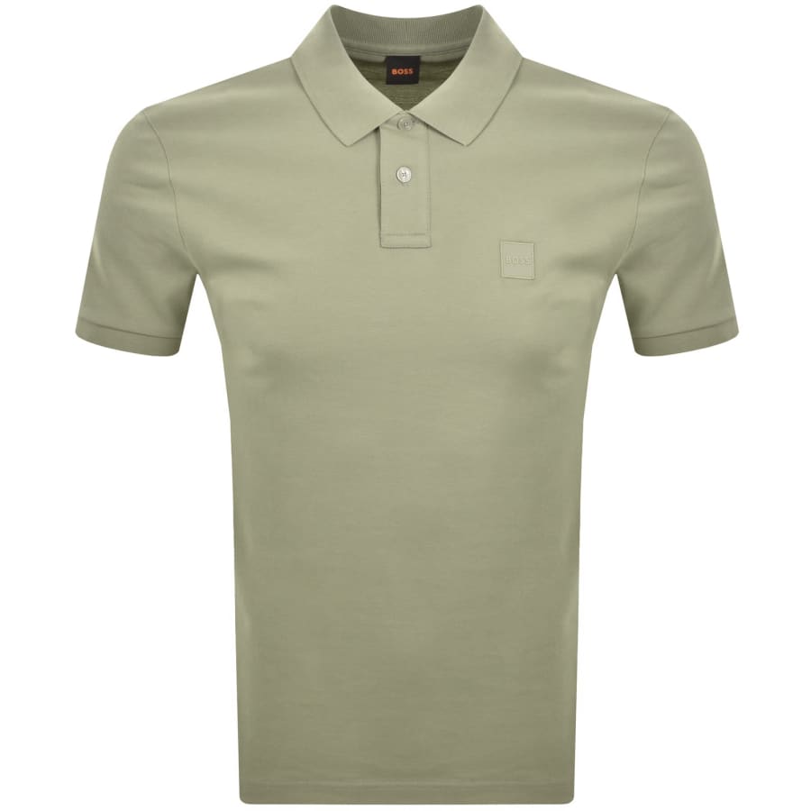 Image number 1 for BOSS Passenger Polo T Shirt Green