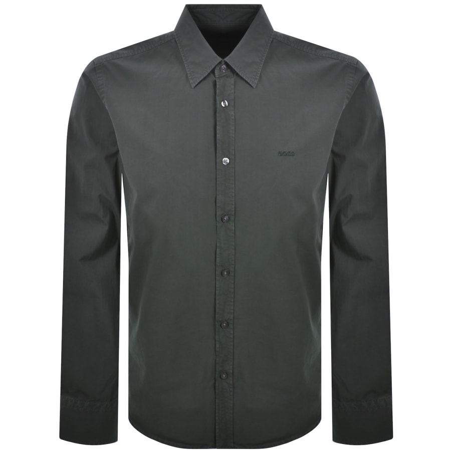 Image number 1 for BOSS Relegant 6 Regular Fit Shirt Green
