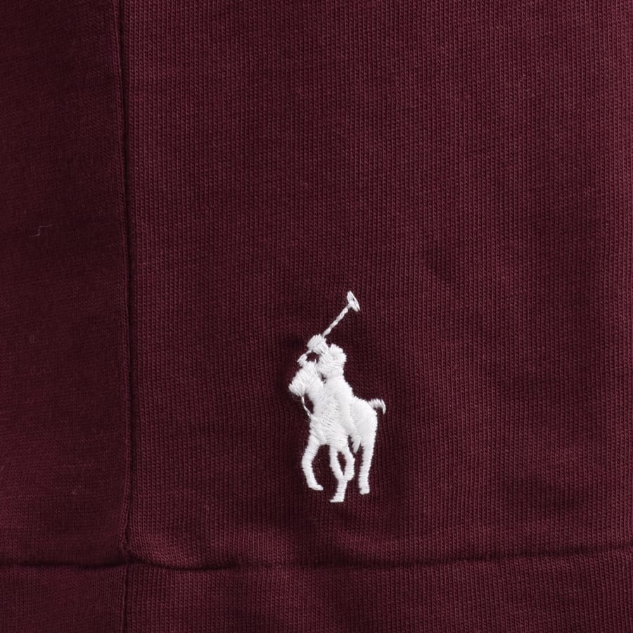 Image number 4 for Ralph Lauren Logo Crew Neck T Shirt Red