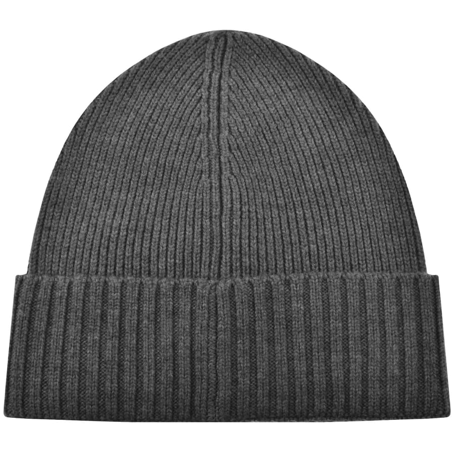 Image number 2 for BOSS Fati Wool Beanie Medium Grey