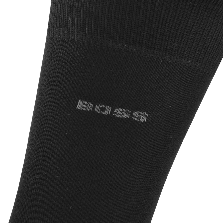 Image number 4 for BOSS 2 Pack Argyle Crew Socks Black