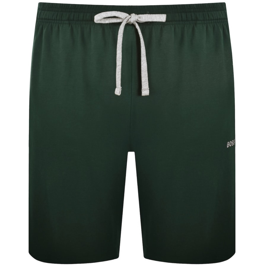 Image number 1 for BOSS Mix And Match Jersey Shorts Green