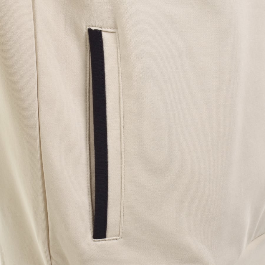 Image number 5 for BOSS Sense Quarter Zip Sweatshirt Cream