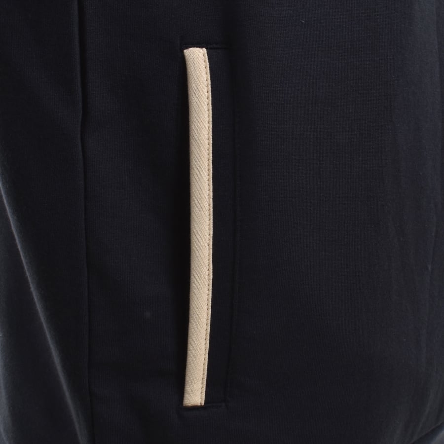 Image number 5 for BOSS Sense Quarter Zip Sweatshirt Navy
