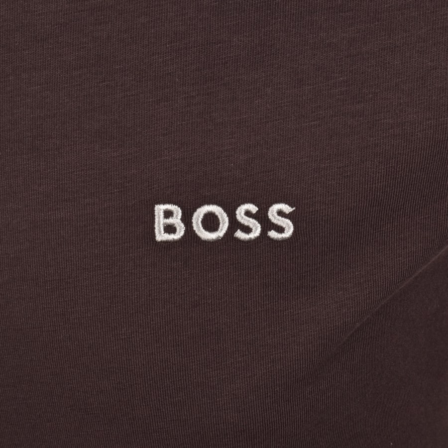 Image number 3 for BOSS Mix And Match T Shirt Dark Brown