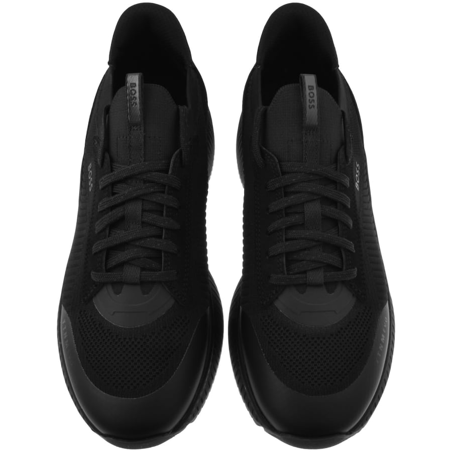Image number 3 for BOSS Titanium EVO Runner Trainers Black