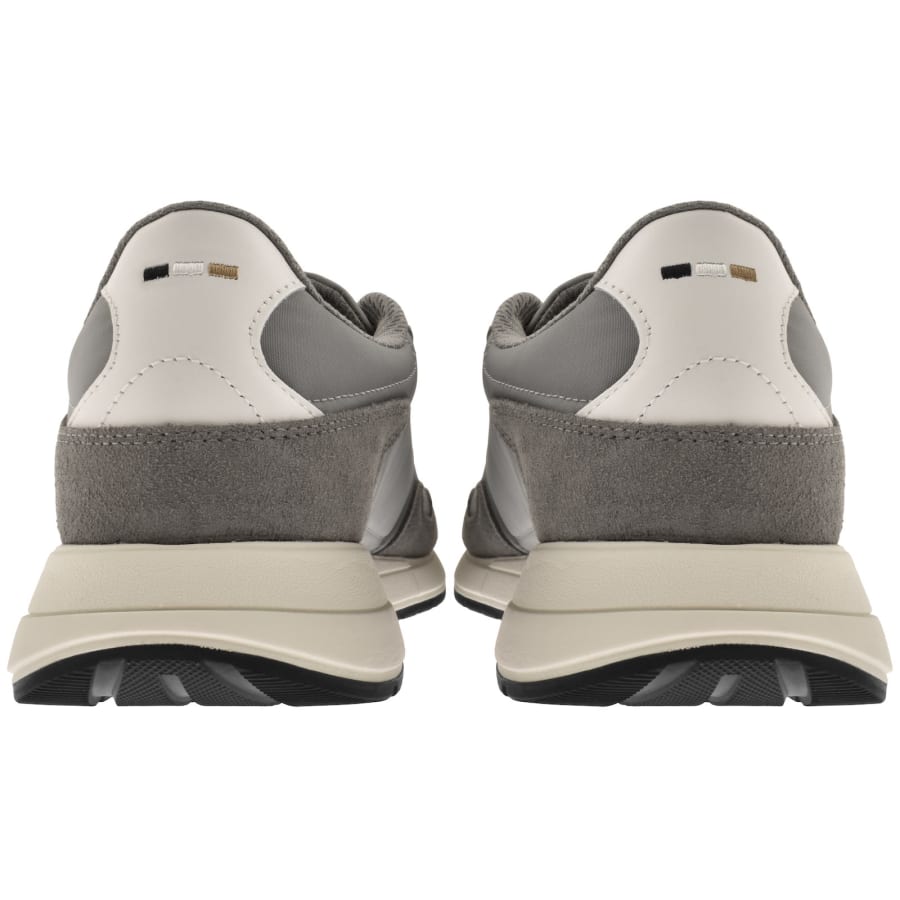 Image number 2 for BOSS Vinston Runner Trainers Medium Grey