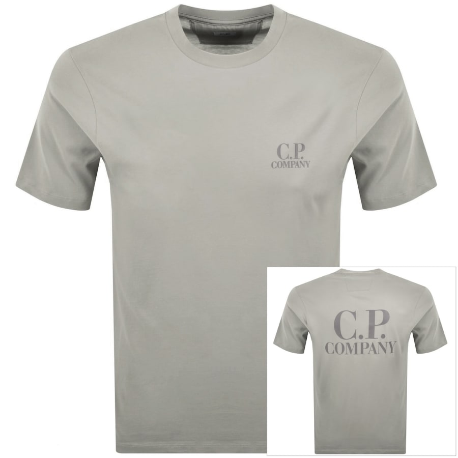 Image number 1 for CP Company Comfort T Shirt Flint Grey