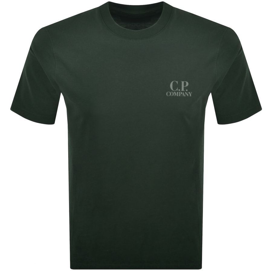 Image number 2 for CP Company Comfort T Shirt Green