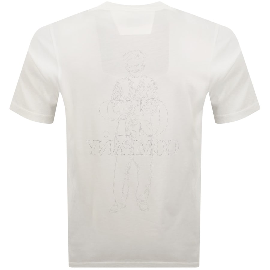 Image number 5 for CP Company Comfort Logo T Shirt White