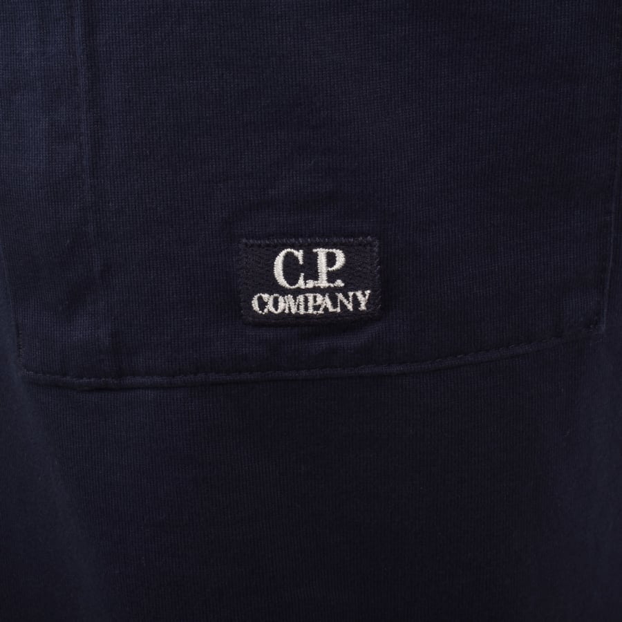 Image number 3 for CP Company Short Sleeve Pocket T Shirt Navy