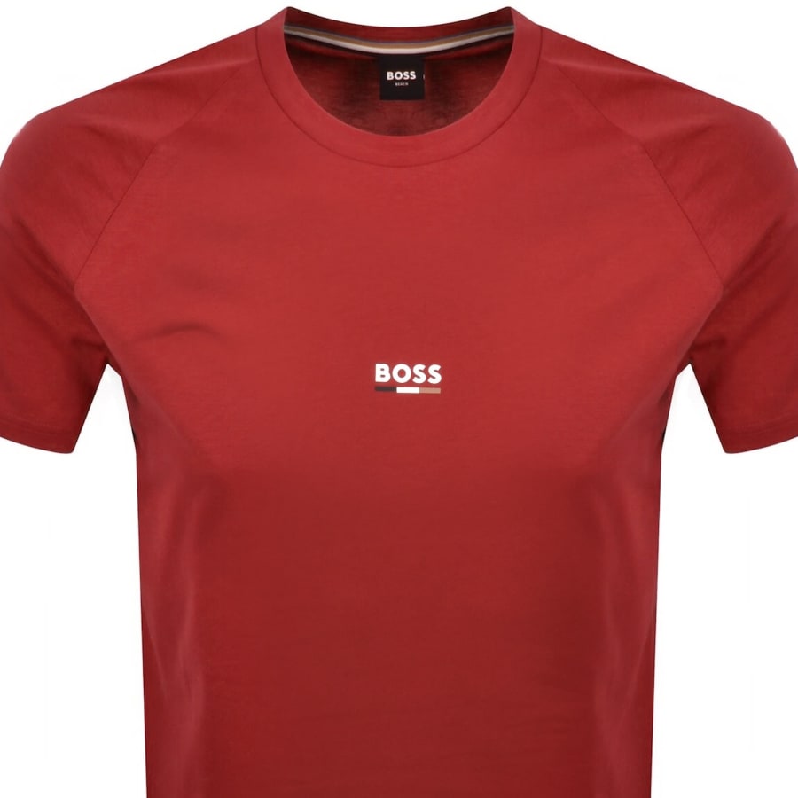 Image number 2 for BOSS Slim Fit T Shirt Red
