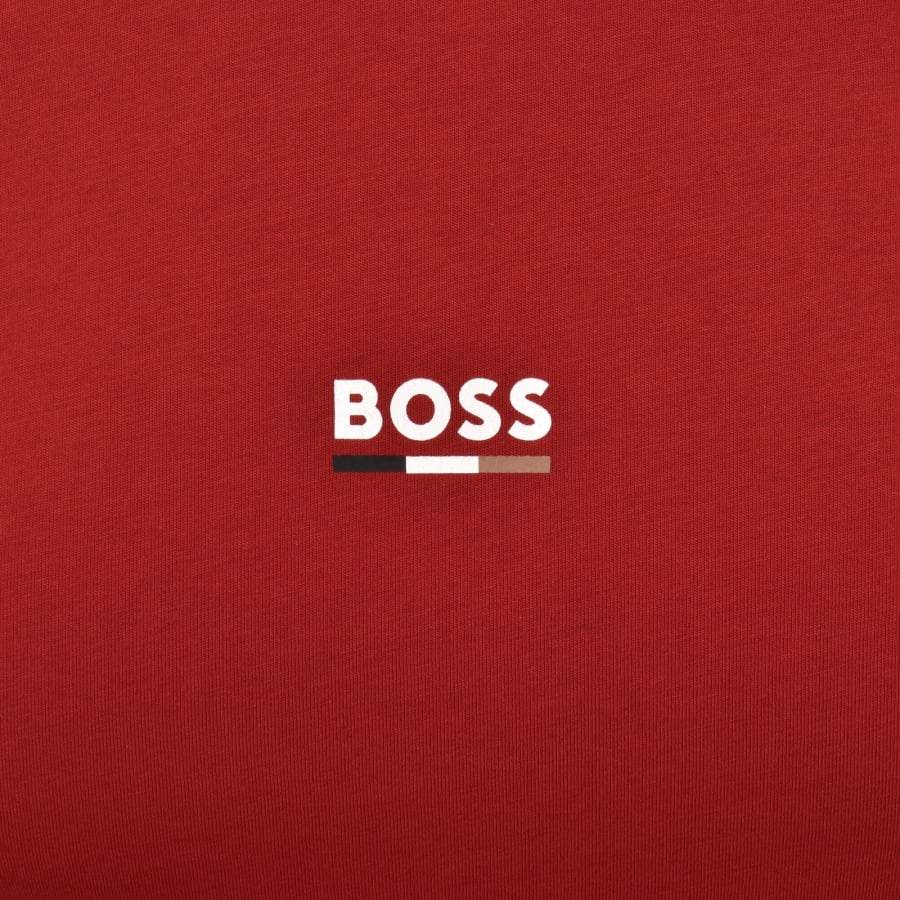 Image number 3 for BOSS Slim Fit T Shirt Red