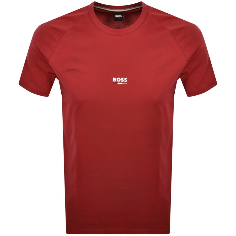 Image number 1 for BOSS Slim Fit T Shirt Red
