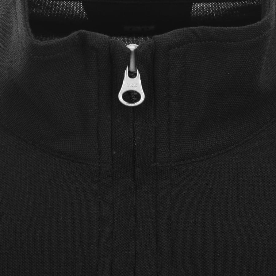 Image number 4 for CP Company Long Sleeve Polo T Shirt Black