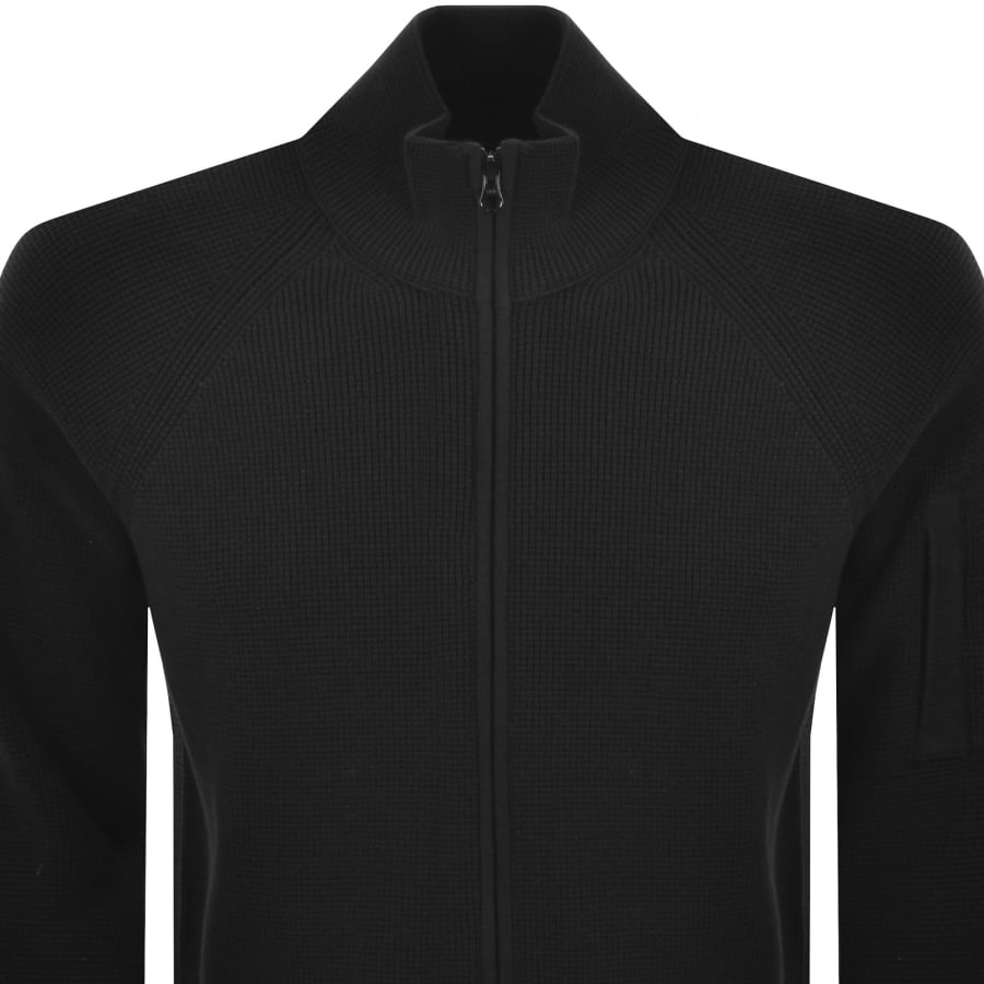 Image number 3 for CP Company Knit Cardigan Black